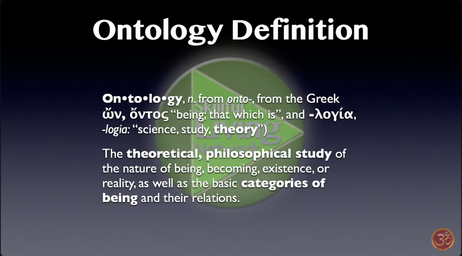 Ontology Definition
